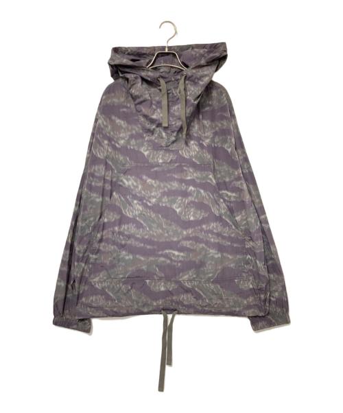 BEAMS PLUS（ビームスプラス）BEAMS PLUS (ビームスプラス) MIL Smock Tiger Stripe Print グリーン×パープル サイズ:Lの古着・服飾アイテム