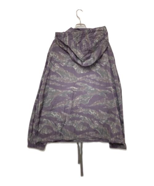 BEAMS PLUS（ビームスプラス）BEAMS PLUS (ビームスプラス) MIL Smock Tiger Stripe Print グリーン×パープル サイズ:Lの古着・服飾アイテム