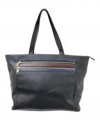 PAUL SMITHポールスミス）の古着「レザートートバッグ」｜ブラック
