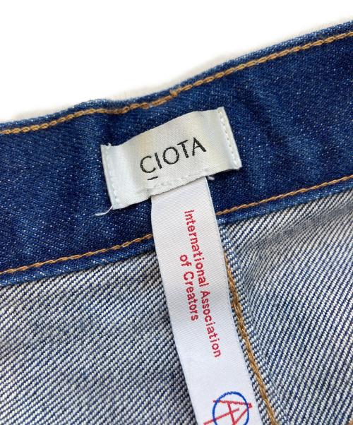 CIOTA（シオタ）CIOTA (シオタ) デニムパンツ インディゴ サイズ:30の古着・服飾アイテム