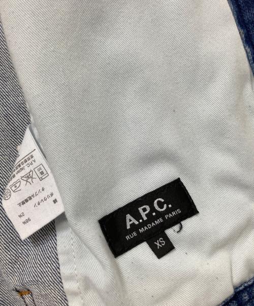 A.P.C.（アーペーセー）A.P.C. (アーペーセー) デニムジャケット インディゴ サイズ:XSの古着・服飾アイテム