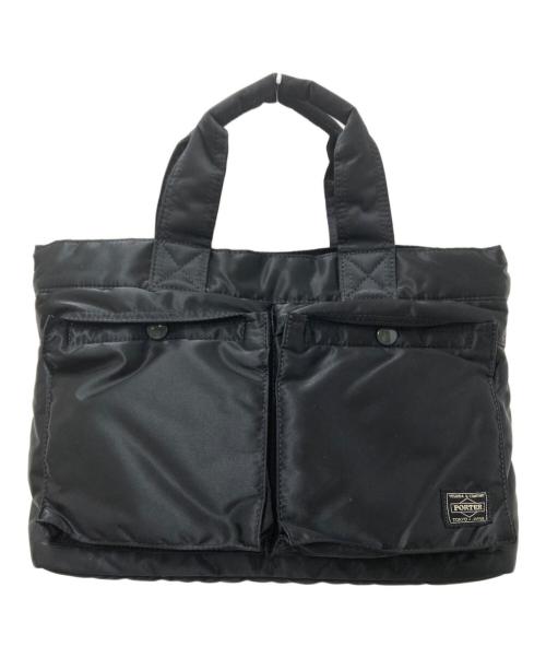 PORTER（ポーター）PORTER (ポーター) TOTE BAG ブラック サイズ:下記参照の古着・服飾アイテム