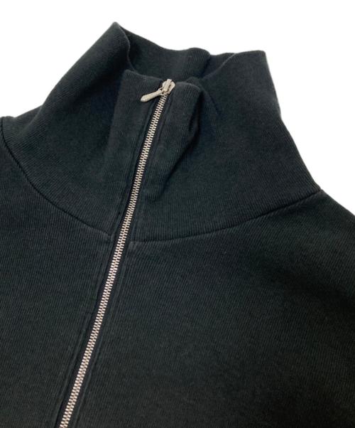 AURALEE（オーラリー）AURALEE (オーラリー) HARD TWIST RIB HALF-ZIP L/S TEE グリーン サイズ:3の古着・服飾アイテム