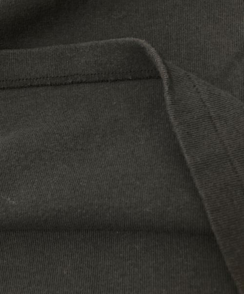 AURALEE（オーラリー）AURALEE (オーラリー) HARD TWIST RIB HALF-ZIP L/S TEE グリーン サイズ:3の古着・服飾アイテム