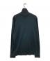 AURALEE (オーラリー) HARD TWIST RIB HALF-ZIP L/S TEE グリーン サイズ:3：5000円