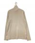 AURALEE (オーラリー) HARD TWIST RIB HALF-ZIP L/S TEE ベージュ サイズ:3：6000円