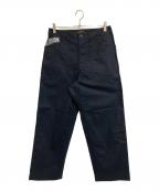 A vontadeアボンタージ）の古着「チノワイドトラウザーズ」｜ブラック