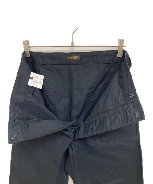 A vontade（アボンタージ）A vontade (アボンタージ) チノワイドトラウザーズ ブラック サイズ:Sの古着・服飾アイテム