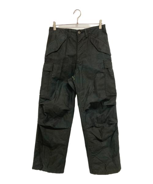US ARMY（ユーエスアーミー）US ARMY (ユーエスアーミー) M-65カーゴパンツ ブラック サイズ:Sの古着・服飾アイテム