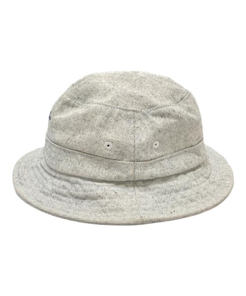 SUPREME（シュプリーム）SUPREME (シュプリーム) Coated Denim Crusher Hat グレー サイズ:下記参照の古着・服飾アイテム
