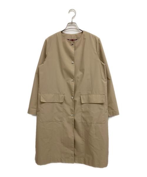 MACKINTOSH PHILOSOPHY（マッキントッシュ フィロソフィー）MACKINTOSH PHILOSOPHY (マッキントッシュ フィロソフィー) DAWLEYノーカラーコート ベージュ サイズ:38の古着・服飾アイテム