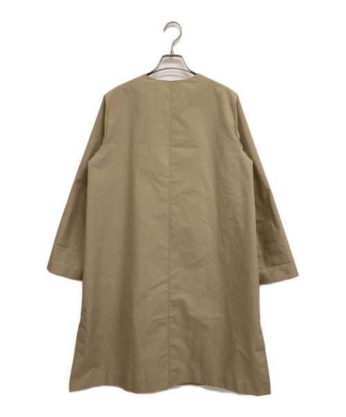 MACKINTOSH PHILOSOPHY（マッキントッシュ フィロソフィー）MACKINTOSH PHILOSOPHY (マッキントッシュ フィロソフィー) DAWLEYノーカラーコート ベージュ サイズ:38の古着・服飾アイテム