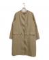 MACKINTOSH PHILOSOPHY（マッキントッシュ フィロソフィー）の古着「DAWLEYノーカラーコート」｜ベージュ