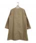 MACKINTOSH PHILOSOPHY (マッキントッシュ フィロソフィー) DAWLEYノーカラーコート ベージュ サイズ:38：11000円