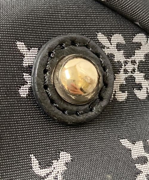 russet（ラシット）russet (ラシット) モノグラムトートバッグ ネイビー サイズ:下記参照の古着・服飾アイテム