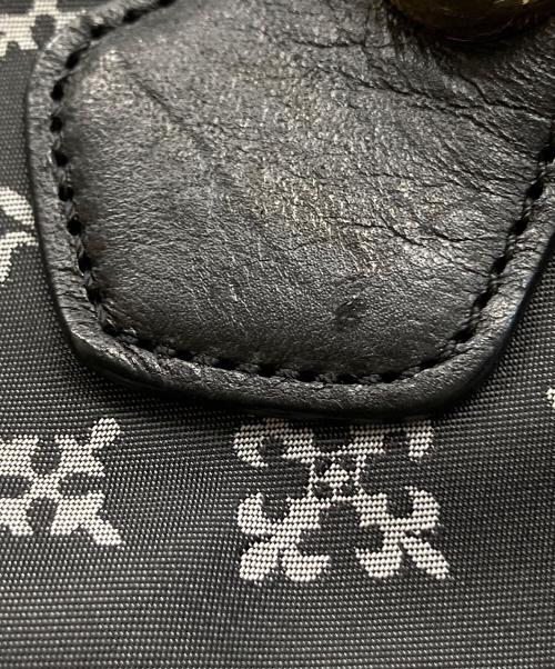 russet（ラシット）russet (ラシット) モノグラムトートバッグ ネイビー サイズ:下記参照の古着・服飾アイテム