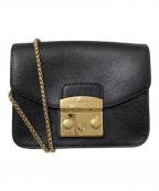 FURLAフルラ）の古着「メトロポリスショルダーバッグ」｜ブラック