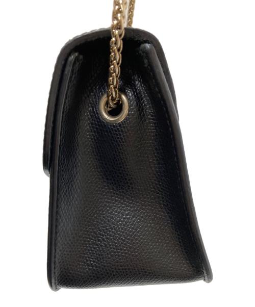 FURLA（フルラ）FURLA (フルラ) メトロポリスショルダーバッグ ブラックの古着・服飾アイテム