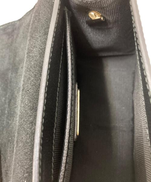 FURLA（フルラ）FURLA (フルラ) メトロポリスショルダーバッグ ブラックの古着・服飾アイテム