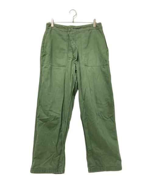 USED（ユーズド）USED (ユーズド) ベイカーパンツ グリーン サイズ:下記参照の古着・服飾アイテム
