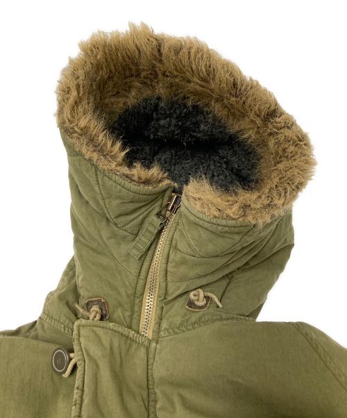 Abercrombie & Fitch（アバクロンビー アンド フィッチ）Abercrombie & Fitch (アバクロンビー アンド フィッチ) N-3Bタイプ ミリタリー フライトジャケット グリーン サイズ:Mの古着・服飾アイテム