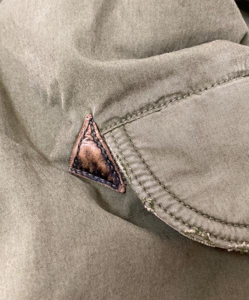 Abercrombie & Fitch（アバクロンビー アンド フィッチ）Abercrombie & Fitch (アバクロンビー アンド フィッチ) N-3Bタイプ ミリタリー フライトジャケット グリーン サイズ:Mの古着・服飾アイテム