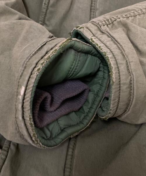 Abercrombie & Fitch（アバクロンビー アンド フィッチ）Abercrombie & Fitch (アバクロンビー アンド フィッチ) N-3Bタイプ ミリタリー フライトジャケット グリーン サイズ:Mの古着・服飾アイテム