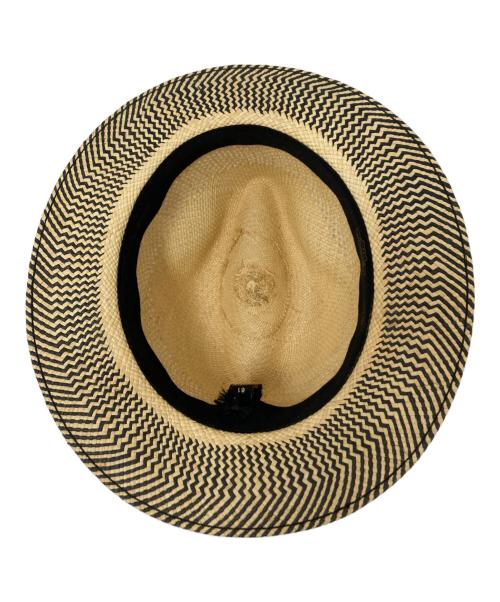 BORSALINO（ボルサリーノ）BORSALINO (ボルサリーノ) パナマハット ベージュ サイズ:61の古着・服飾アイテム