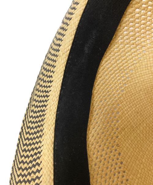BORSALINO（ボルサリーノ）BORSALINO (ボルサリーノ) パナマハット ベージュ サイズ:61の古着・服飾アイテム