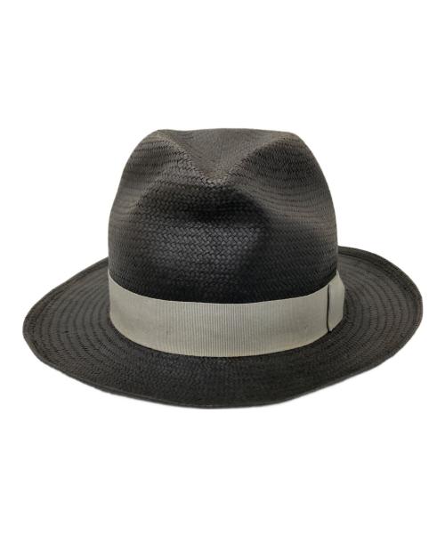 BORSALINO（ボルサリーノ）BORSALINO (ボルサリーノ) ハット ブラック サイズ:58の古着・服飾アイテム