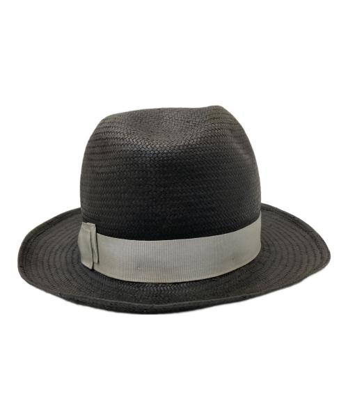 BORSALINO（ボルサリーノ）BORSALINO (ボルサリーノ) ハット ブラック サイズ:58の古着・服飾アイテム