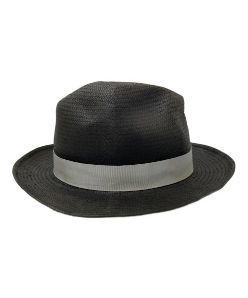 BORSALINO（ボルサリーノ）BORSALINO (ボルサリーノ) ハット ブラック サイズ:58の古着・服飾アイテム
