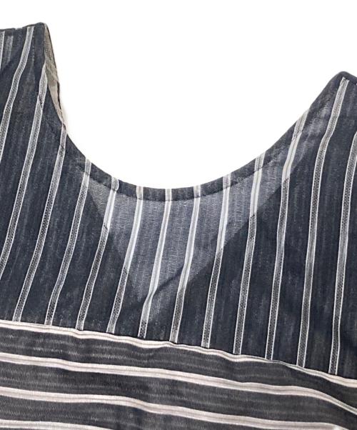 Diagram（ダイアグラム）Diagram (ダイアグラム) パフスリーブレースワンピース ブラック サイズ:38の古着・服飾アイテム