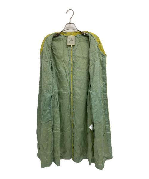 Sybilla（シビラ）Sybilla (シビラ) レースコート イエロー サイズ:Mの古着・服飾アイテム