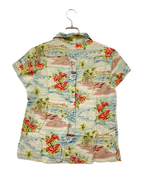 RALPH LAUREN SPORT（ラルフローレン スポーツ）RALPH LAUREN SPORT (ラルフローレン スポーツ) アロハシャツ ベージュ サイズ:9の古着・服飾アイテム