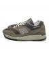 NEW BALANCE (ニューバランス) ローカットスニーカー グレー サイズ:25.0cm：5000円