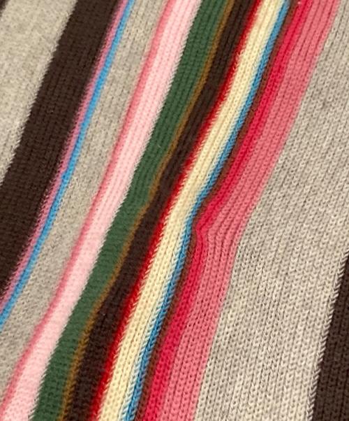 PAUL SMITH（ポールスミス）PAUL SMITH (ポールスミス) ストライプマフラー マルチカラー サイズ:下記参照の古着・服飾アイテム