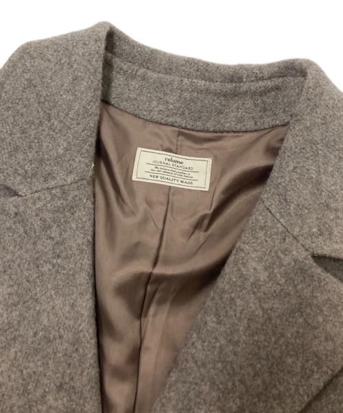 JOURNAL STANDARD relume（ジャーナルスタンダード レリューム）JOURNAL STANDARD relume (ジャーナルスタンダード レリューム) ピュアラムウールポンチョ ブラウン サイズ:Fの古着・服飾アイテム
