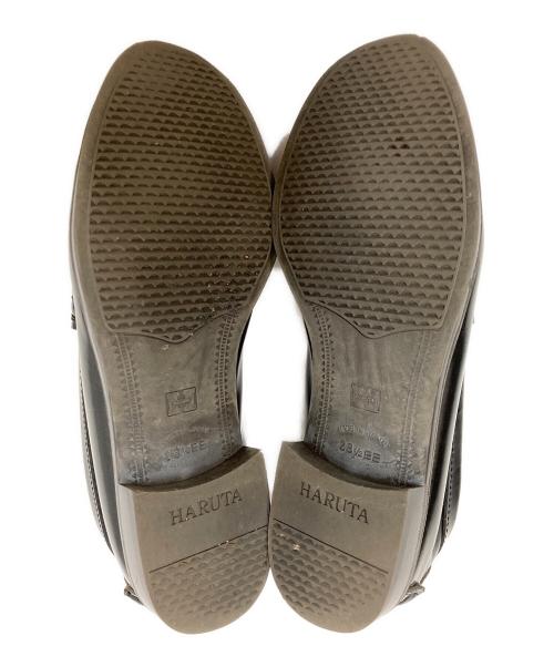 HARUTA（ハルタ）HARUTA (ハルタ) B:MING by BEAMS (ビーミングバイビームス) タッセルローファー ブラック サイズ:23 1/2EEの古着・服飾アイテム