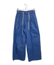 JOURNAL STANDARD×MACT（ジャーナルスタンダード×マクト）の古着「コットン麻チノパンツ」｜ブルー
