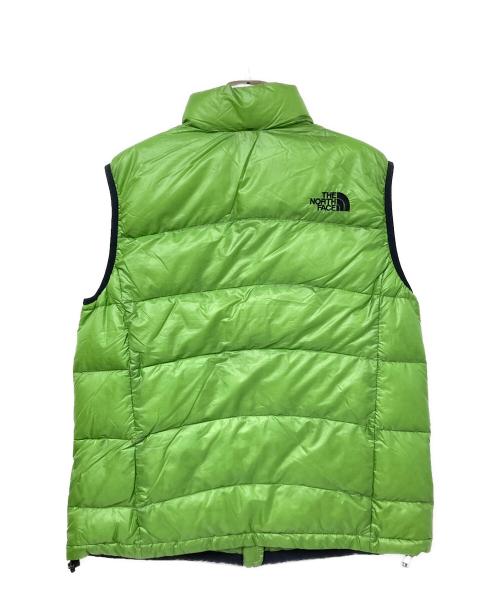 THE NORTH FACE（ザ ノース フェイス）THE NORTH FACE (ザ ノース フェイス) 中綿ダウンベスト グリーン サイズ:Lの古着・服飾アイテム