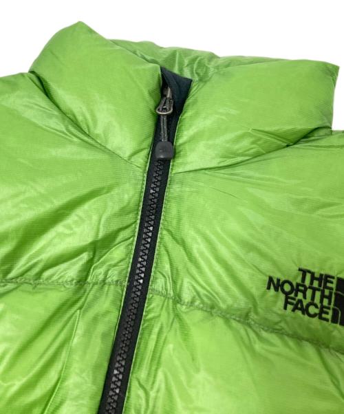 THE NORTH FACE（ザ ノース フェイス）THE NORTH FACE (ザ ノース フェイス) 中綿ダウンベスト グリーン サイズ:Lの古着・服飾アイテム