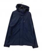 SHIPSシップス）の古着「ソフトシェルフーデッドジャケット」｜ブラック