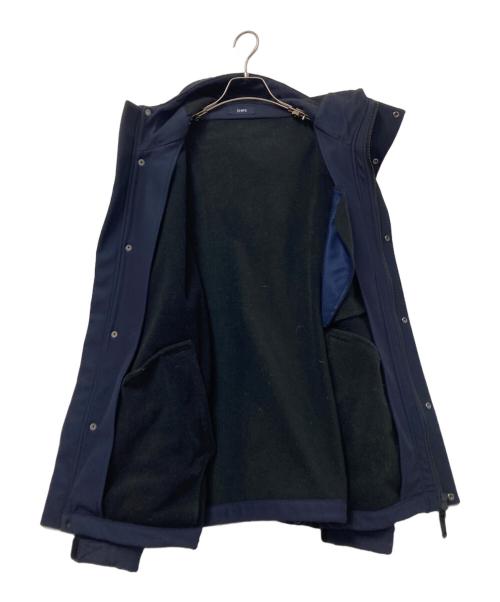 SHIPS（シップス）SHIPS (シップス) ソフトシェルフーデッドジャケット ブラック サイズ:Lの古着・服飾アイテム
