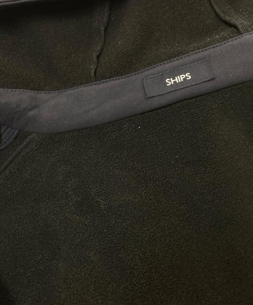 SHIPS（シップス）SHIPS (シップス) ソフトシェルフーデッドジャケット ブラック サイズ:Lの古着・服飾アイテム