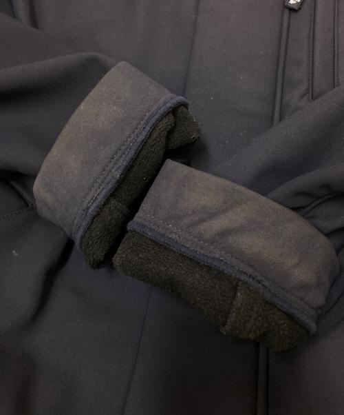 SHIPS（シップス）SHIPS (シップス) ソフトシェルフーデッドジャケット ブラック サイズ:Lの古着・服飾アイテム