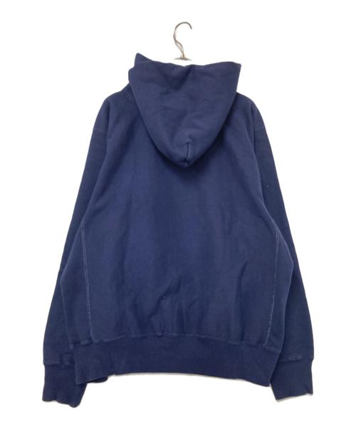orSlow（オアスロウ）orSlow (オアスロウ) ORS HOODIE ネイビー×ホワイト サイズ:4の古着・服飾アイテム