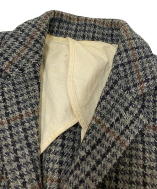 BEAMS PLUS（ビームスプラス）BEAMS PLUS (ビームスプラス) Harris Tweed (ハリスツイード) ウールツイードジャケット グレー サイズ:Lの古着・服飾アイテム