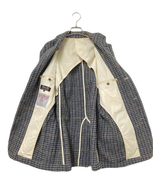 BEAMS PLUS（ビームスプラス）BEAMS PLUS (ビームスプラス) Harris Tweed (ハリスツイード) ウールツイードジャケット グレー サイズ:Lの古着・服飾アイテム