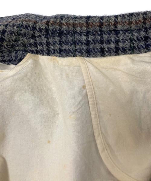 BEAMS PLUS（ビームスプラス）BEAMS PLUS (ビームスプラス) Harris Tweed (ハリスツイード) ウールツイードジャケット グレー サイズ:Lの古着・服飾アイテム